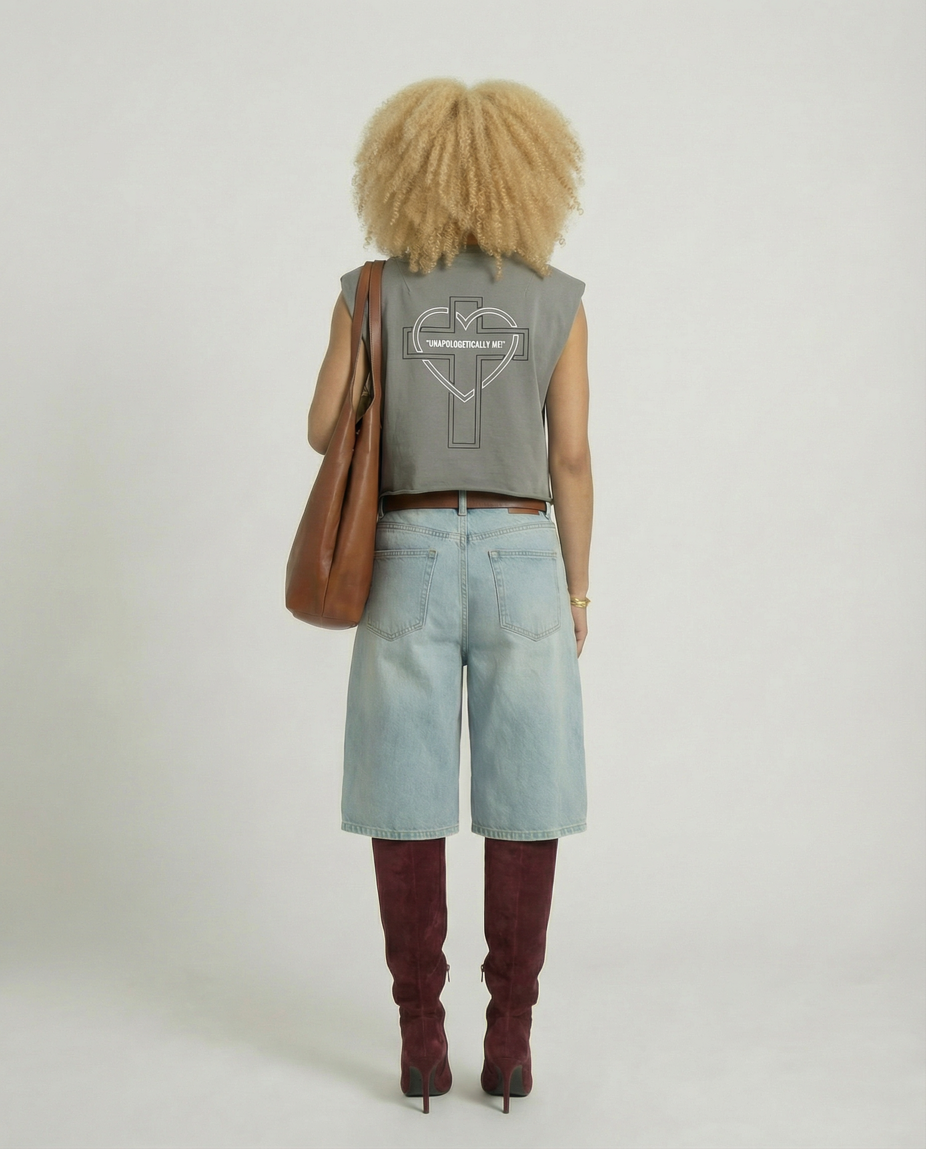 The Unapologetic Boxy Tank — Shadow
