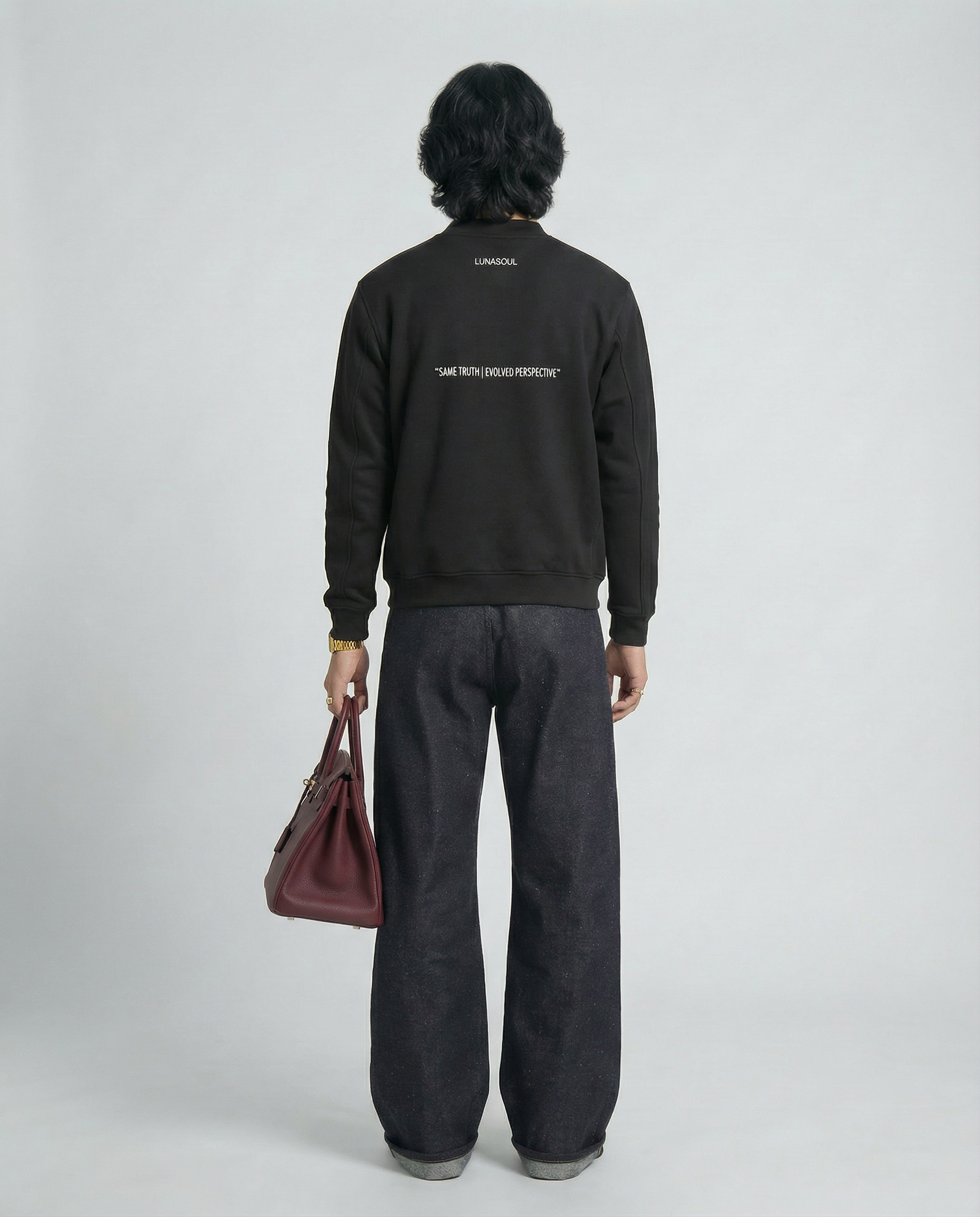 The Same Truth Cardigan — Onyx Black