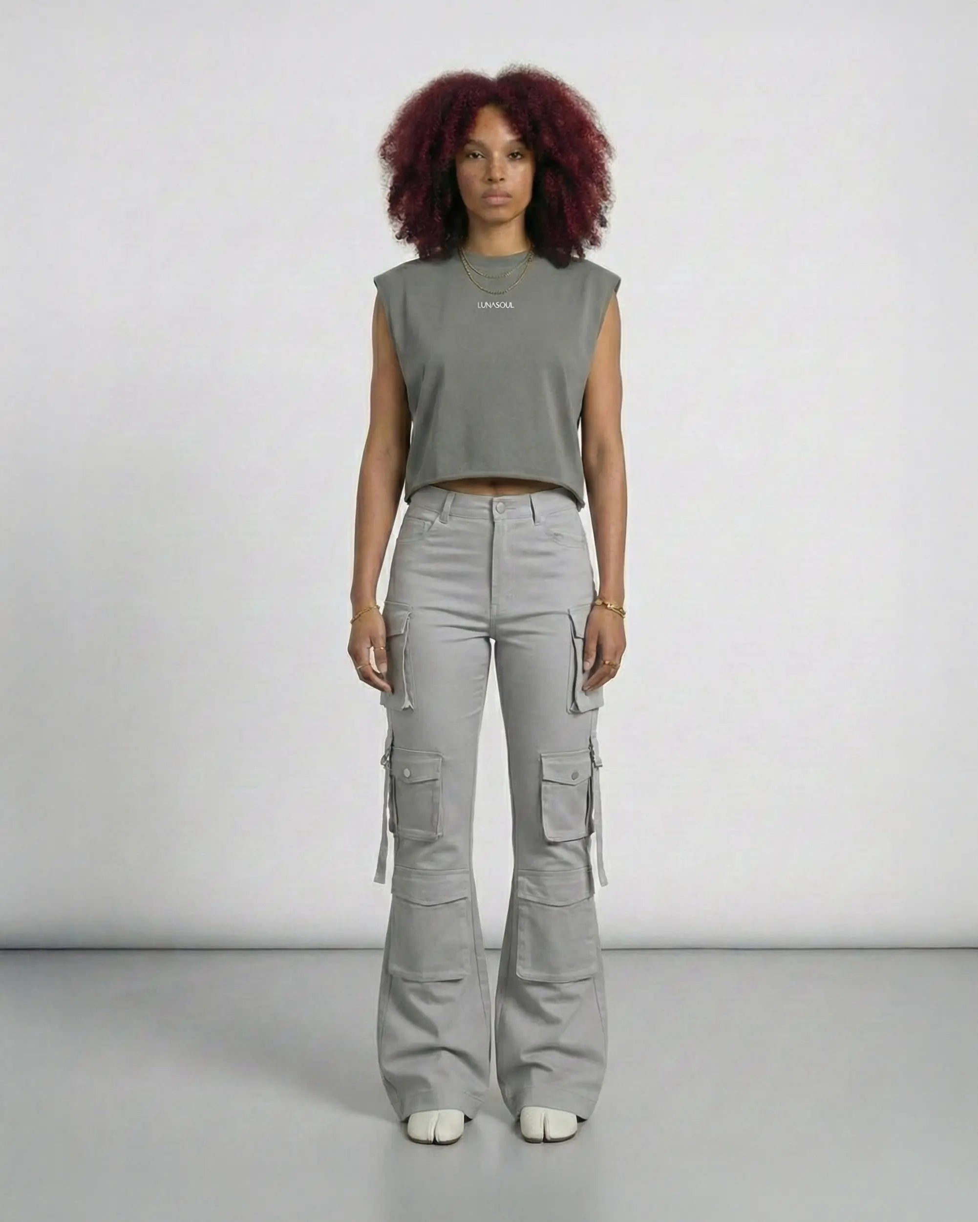 The Unapologetic Boxy Tank — Shadow