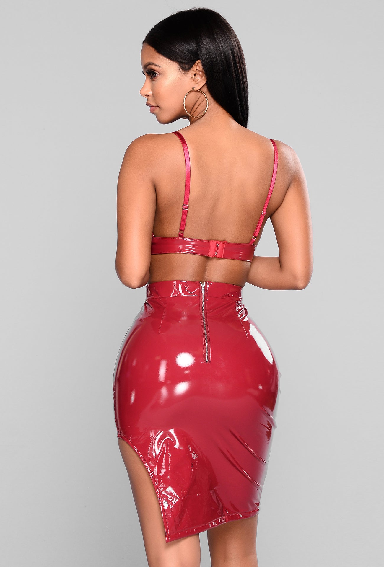 MINE LEATHER SET - RED