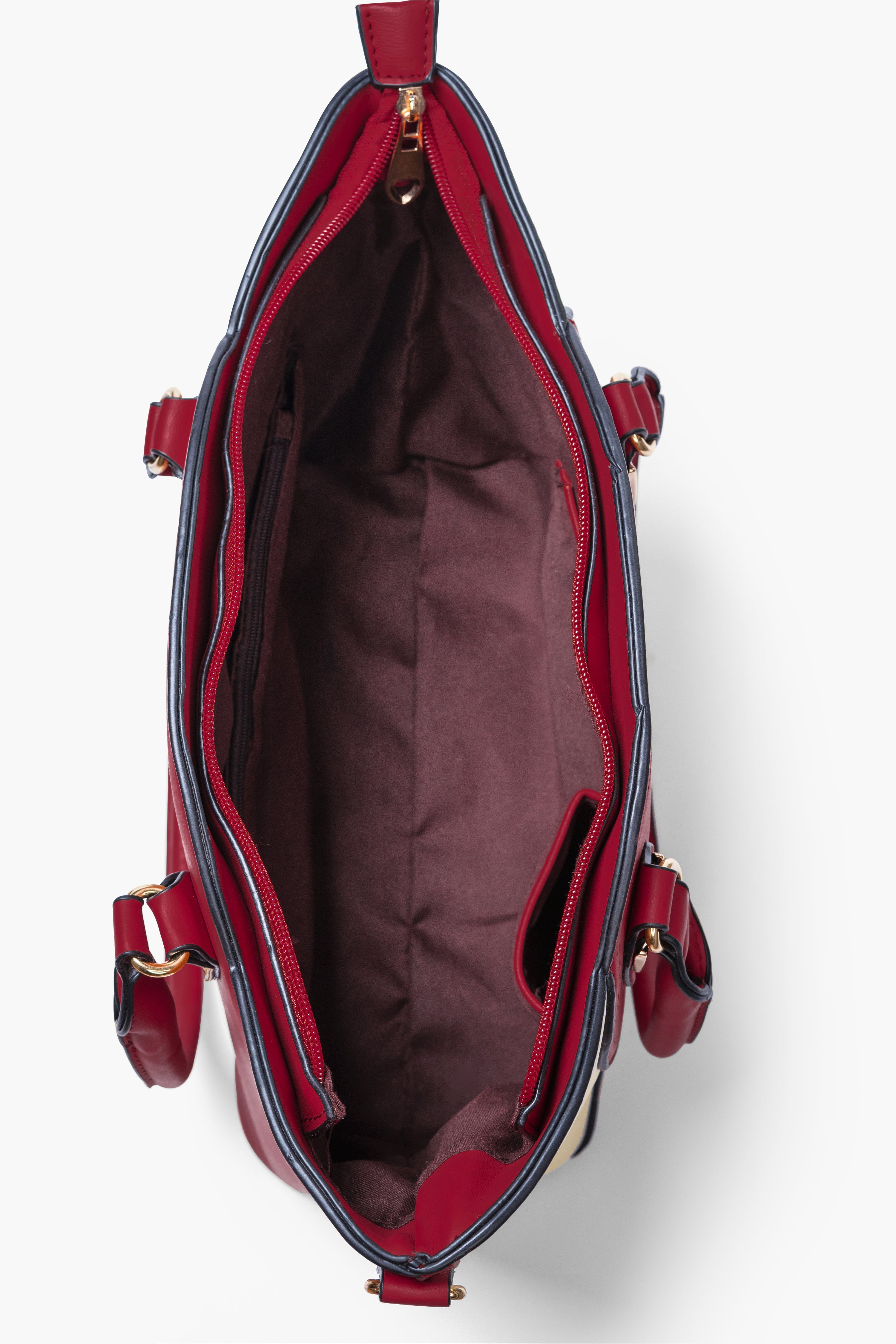 MARIA TOTE BAG SET - RED