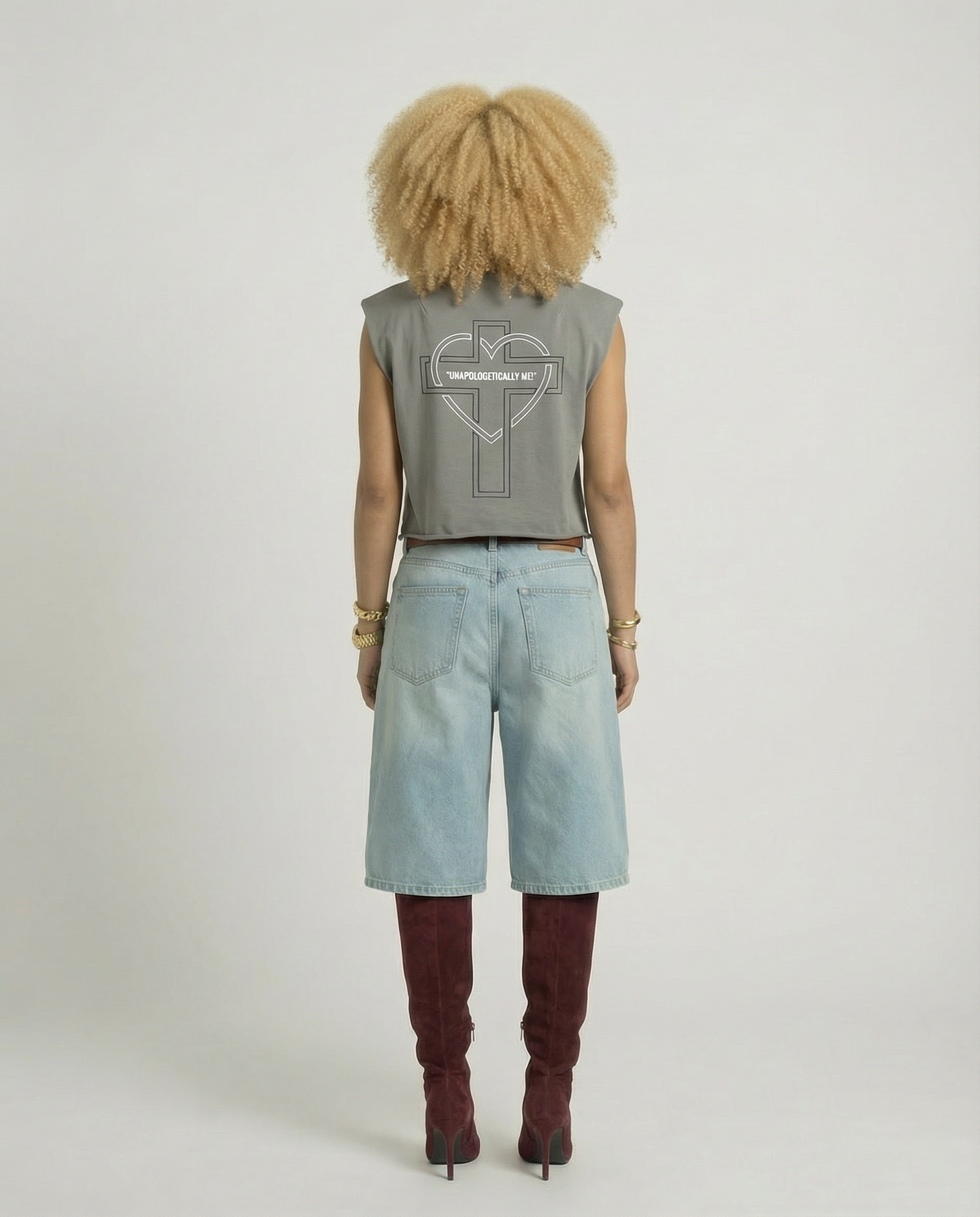The Unapologetic Boxy Tank — Shadow