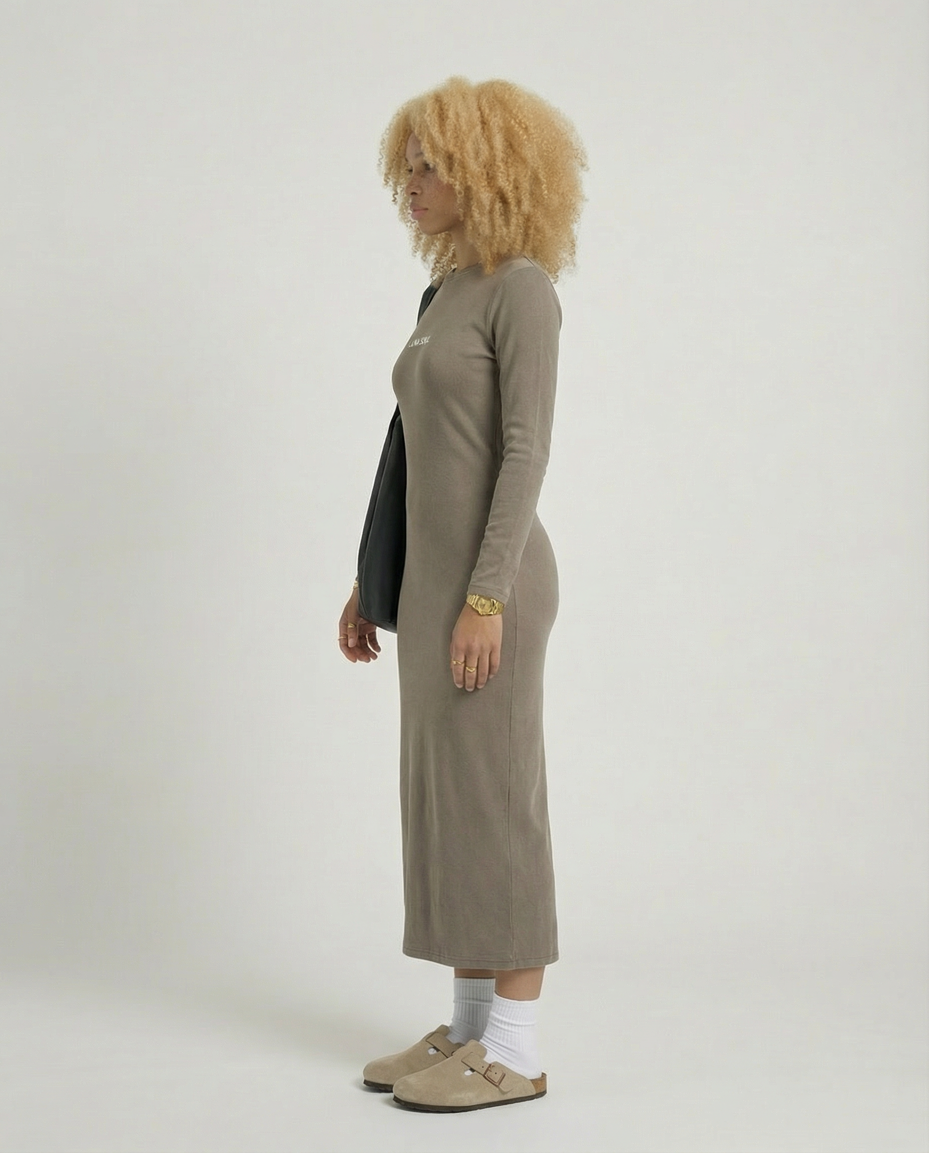 The Quiet Muse Maxi Dress — Earth Mocha