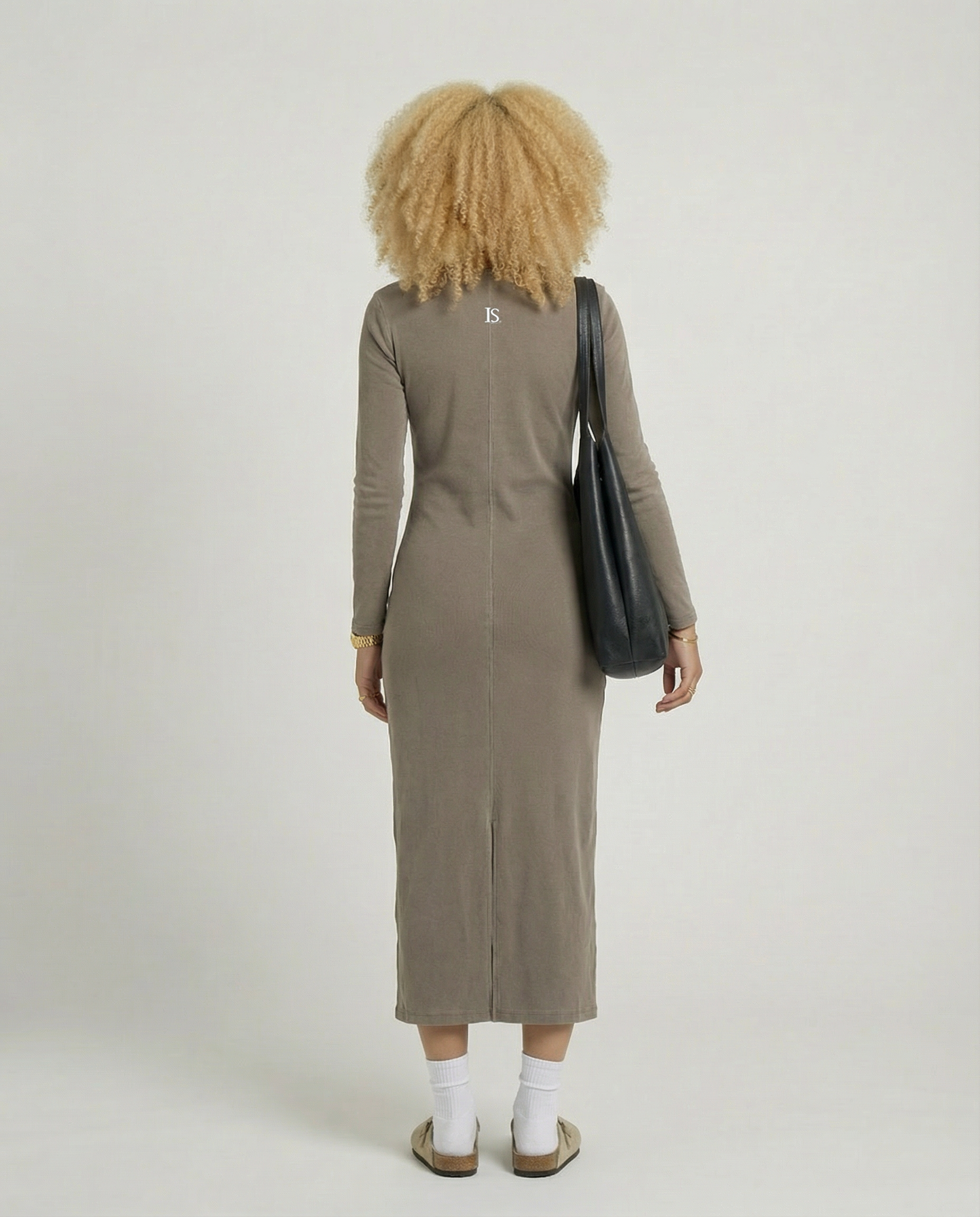 The Quiet Muse Maxi Dress — Earth Mocha