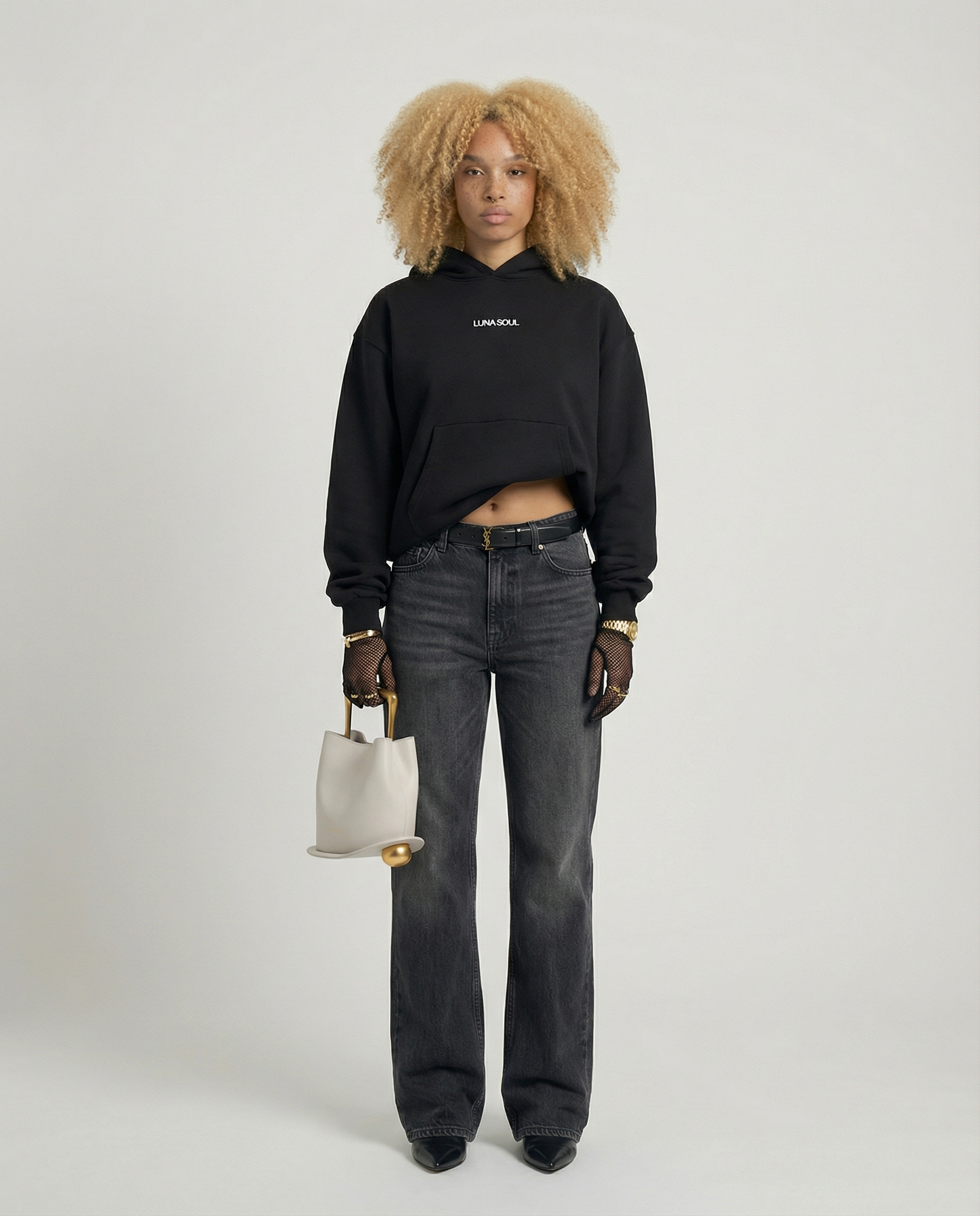 The Unapologetic Hoodie — Onyx Black