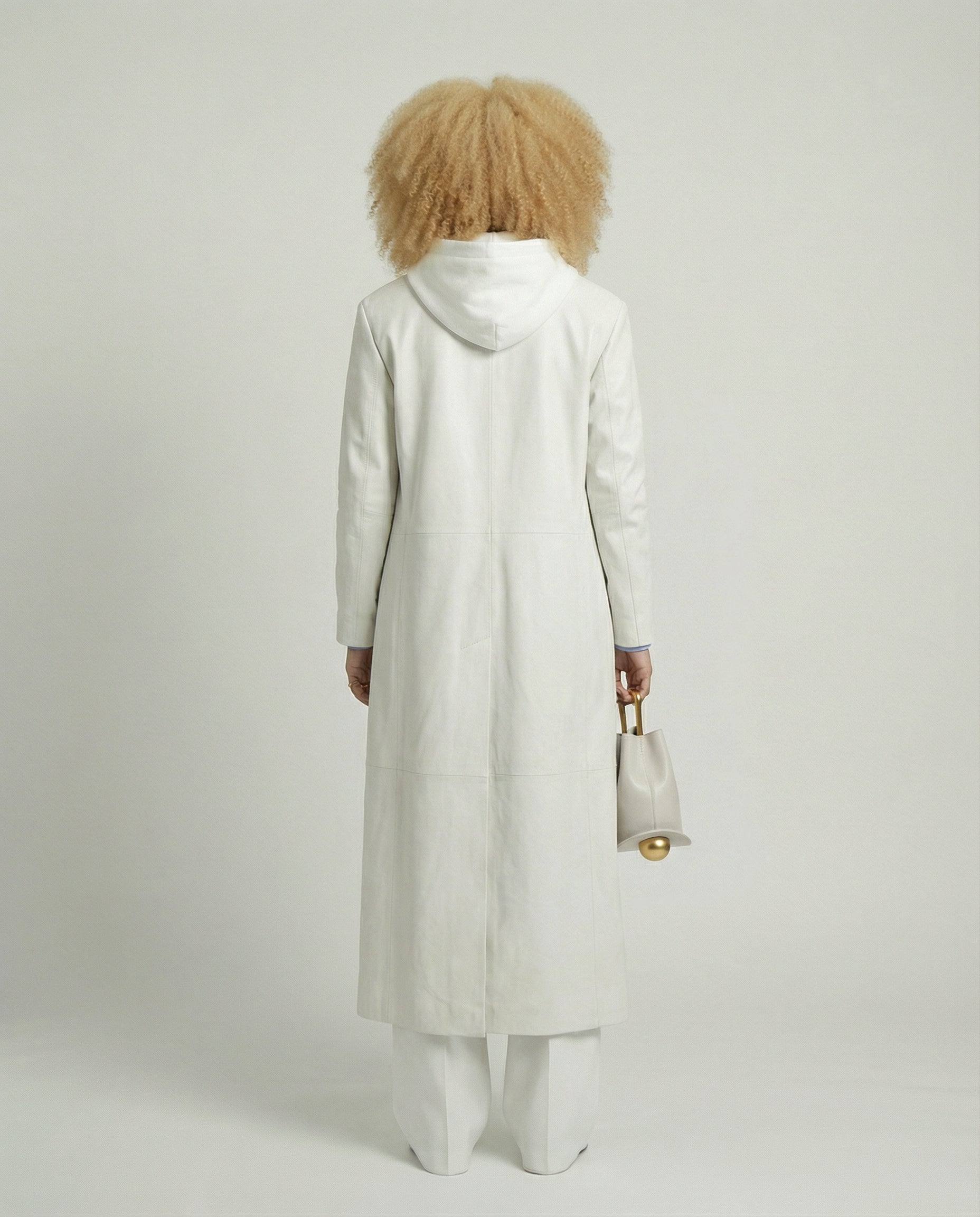 The Unapologetic Hoodie — Silent White
