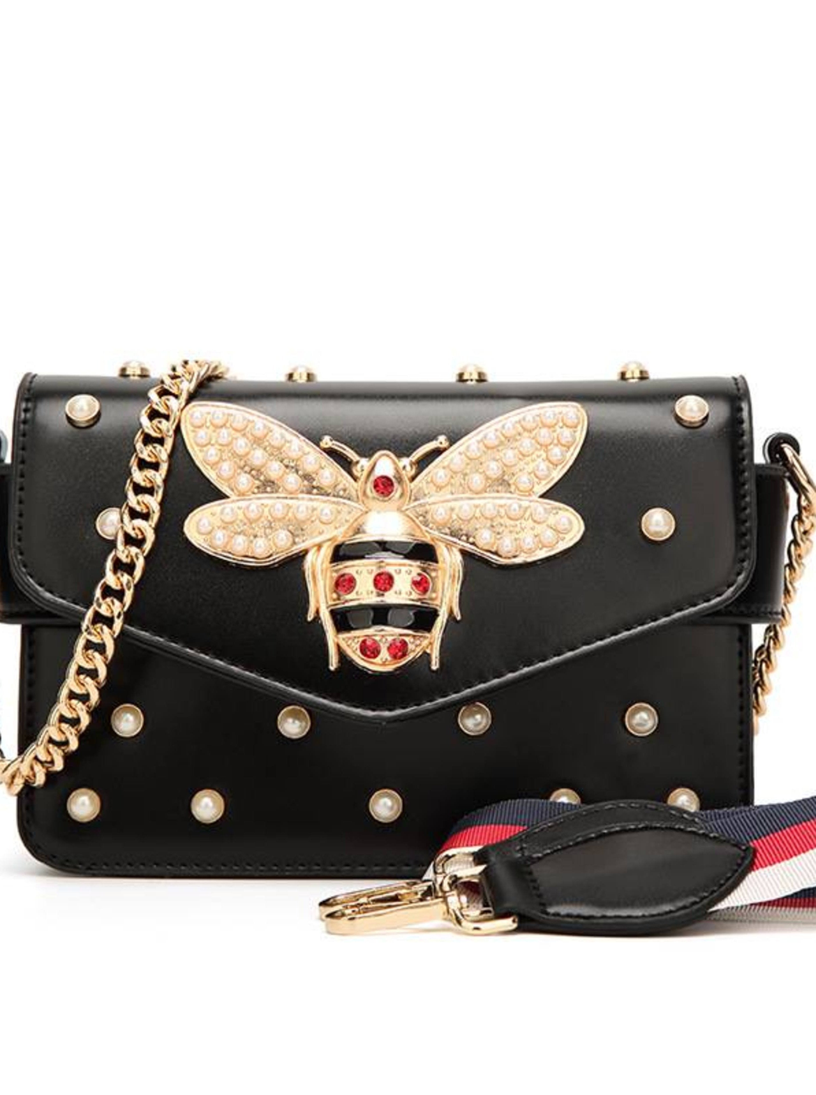 BUTTERFLY EMBROIDERED LEATHER CLUTCH | Luna Soul 