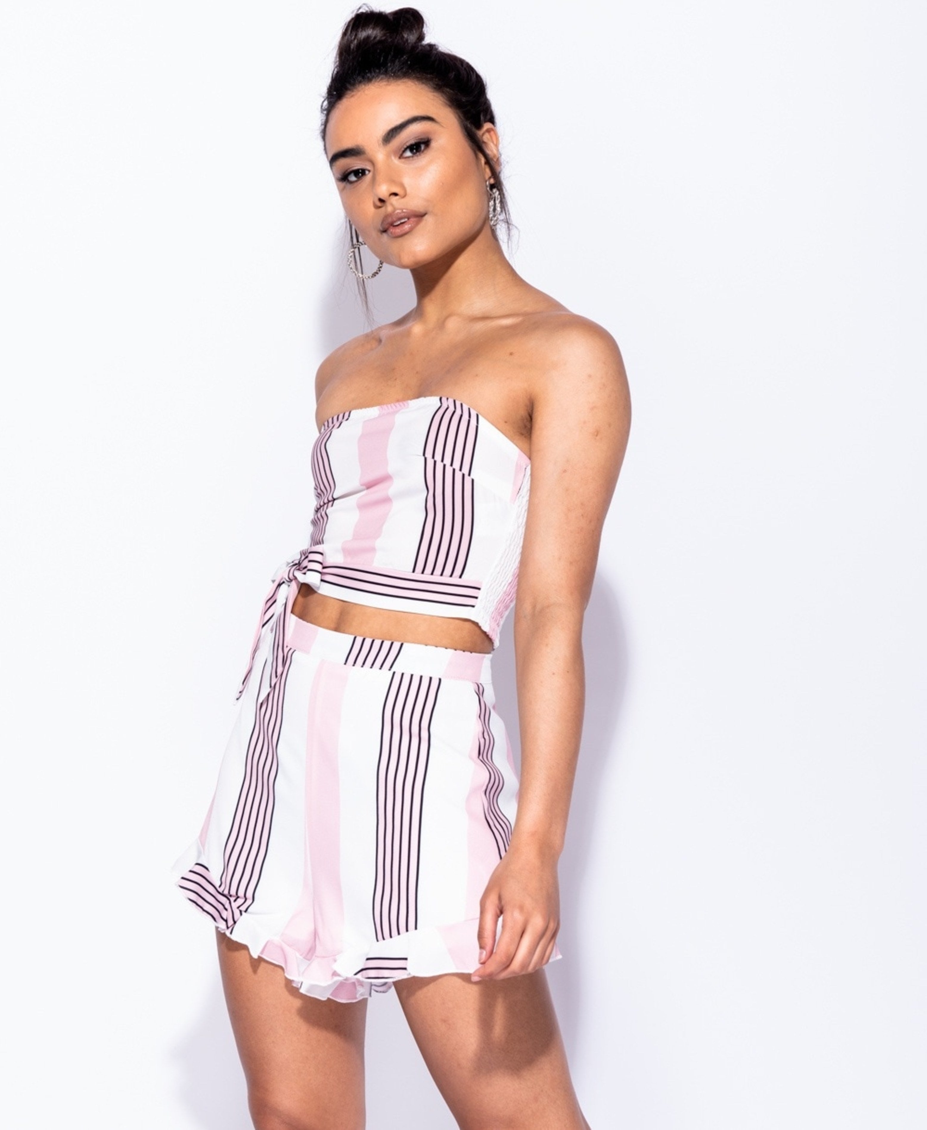 STRIPE PRINT SET - PINK | Luna Soul 
